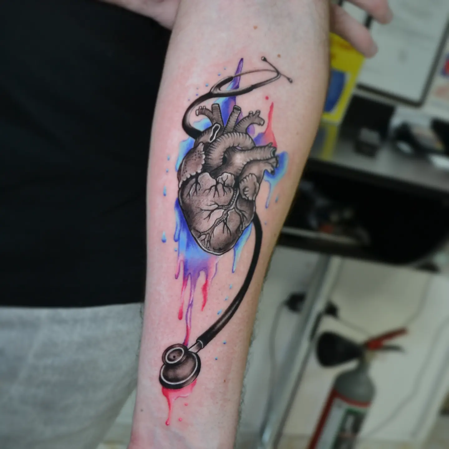 galerie tatuaje top notch tattoo roman - tatuaj watercolor